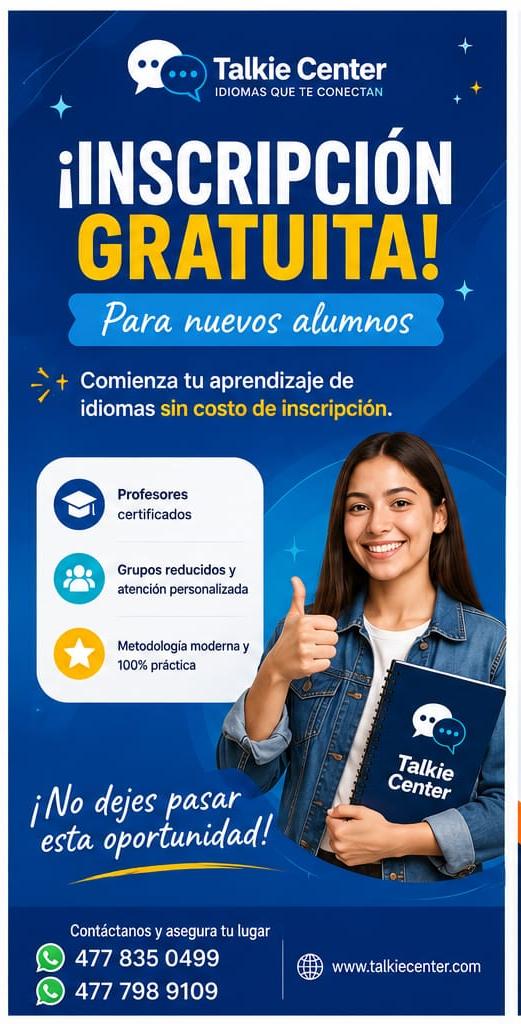 Promoción especial Talkie Center